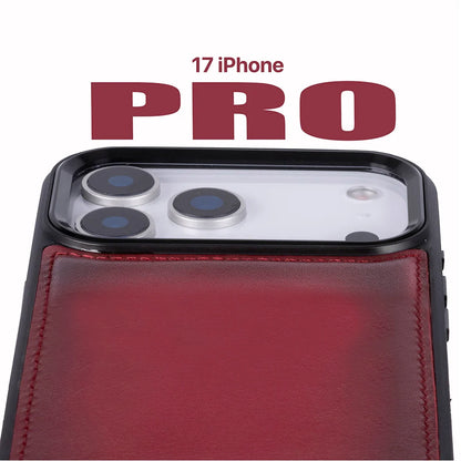 Magic iPhone 18 Pro / 17 Pro Detachable Leather Wallet Case