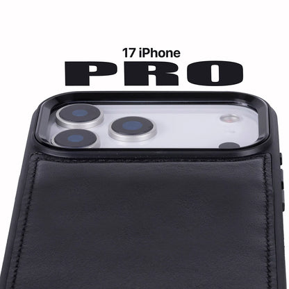 Magic iPhone 18 Pro / 17 Pro Detachable Leather Wallet Case