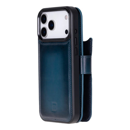 Magic iPhone 18 Pro / 17 Pro Detachable Leather Wallet Case