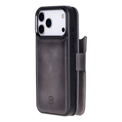 Magic iPhone 18 Pro / 17 Pro Detachable Leather Wallet Case