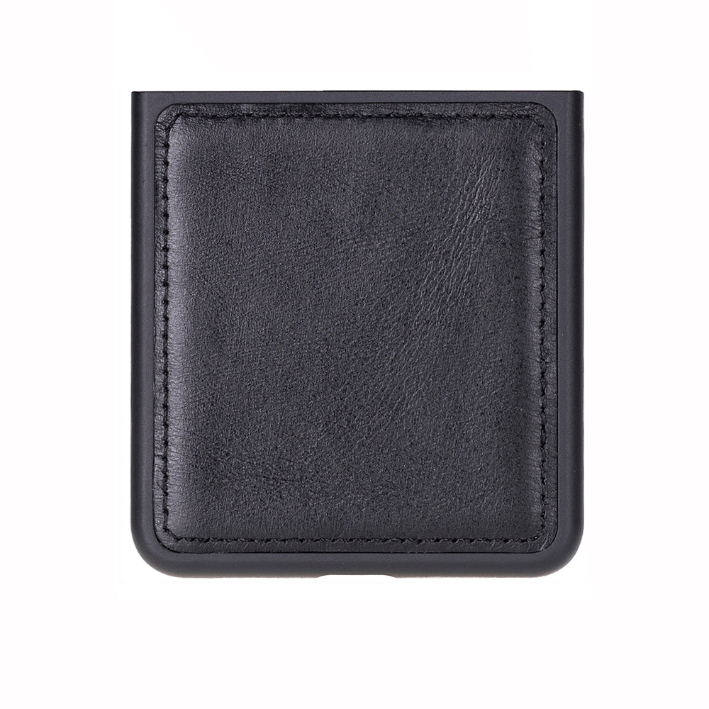 Flex Cover Lederhülle für Samsung Z Flip 7 aus echtem Leder