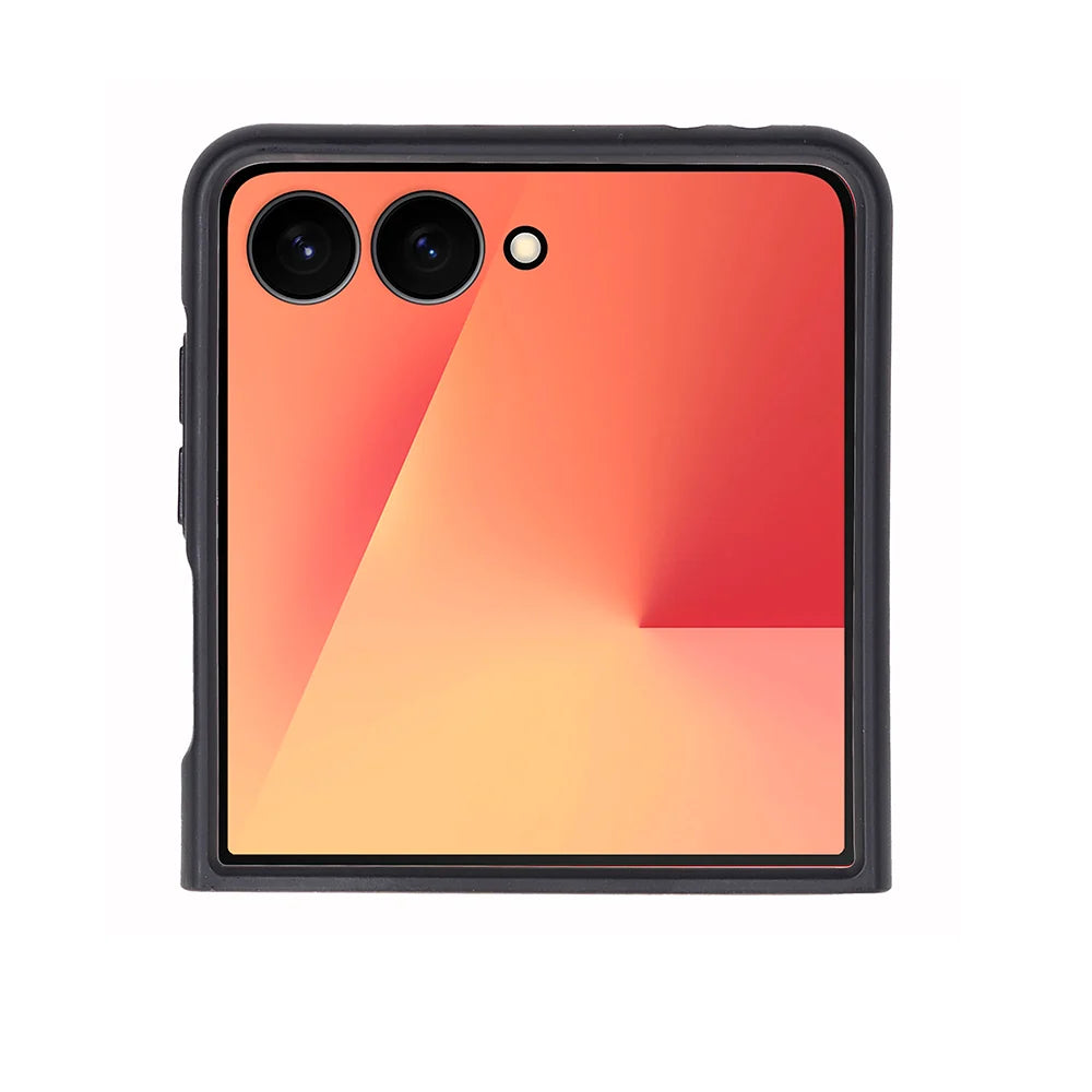 Flex Cover Lederhülle für Samsung Z Flip 7 aus echtem Leder