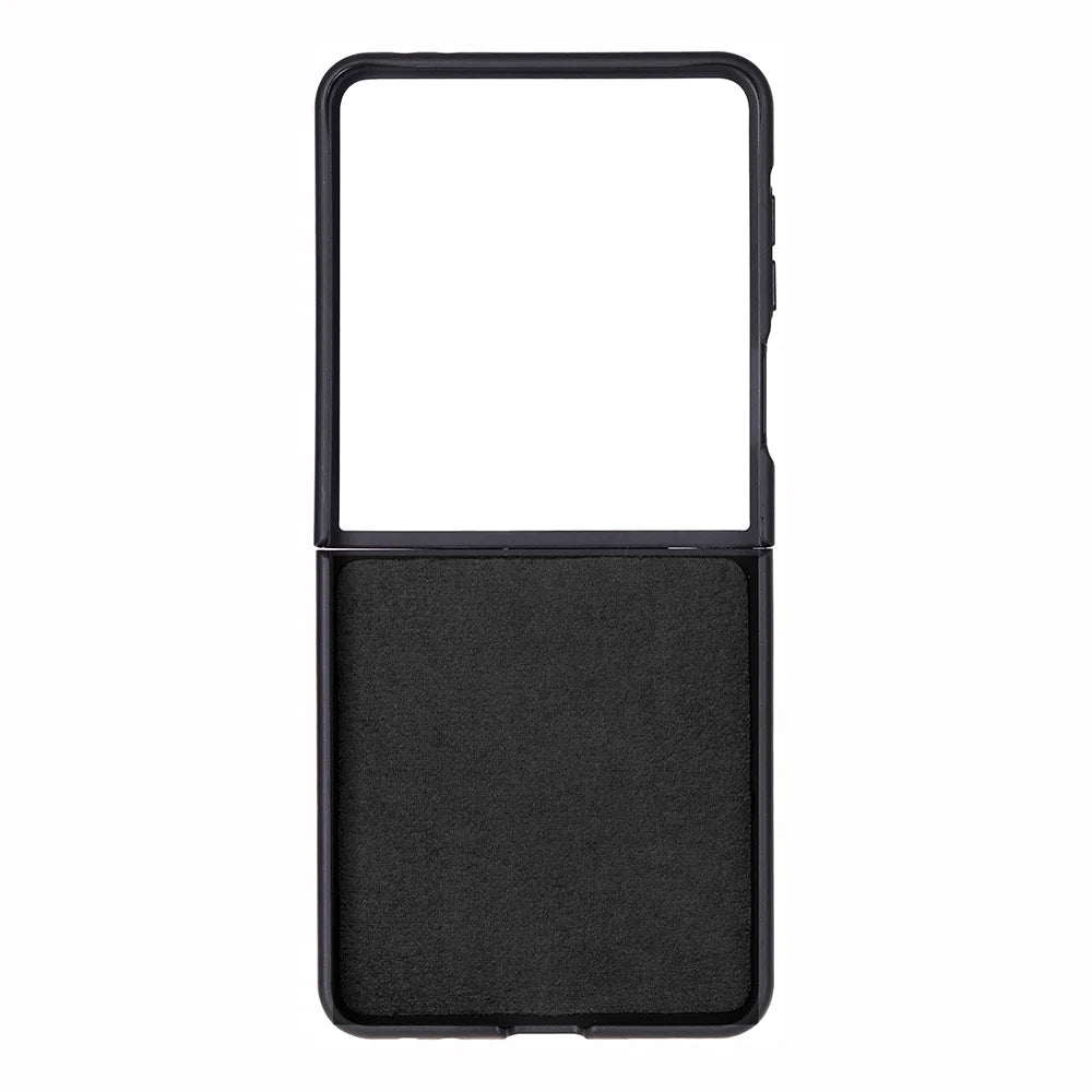 Flex Cover Lederhülle für Samsung Z Flip 7 aus echtem Leder