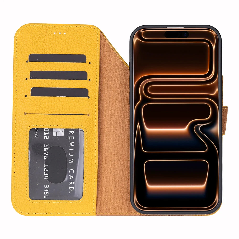 Magic iPhone 18 Pro Max / 17 Pro Max Leather Detachable Wallet Case