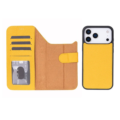 Magic iPhone 18 Pro / 17 Pro Leather Detachable Wallet Case