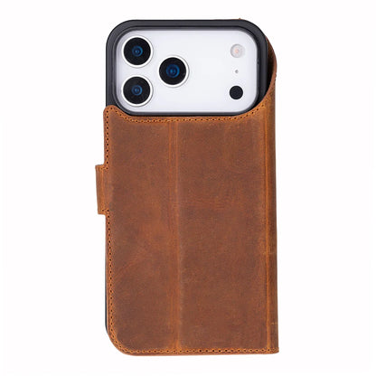 Magic iPhone 18 Pro / 17 Pro Leather Detachable Wallet Case