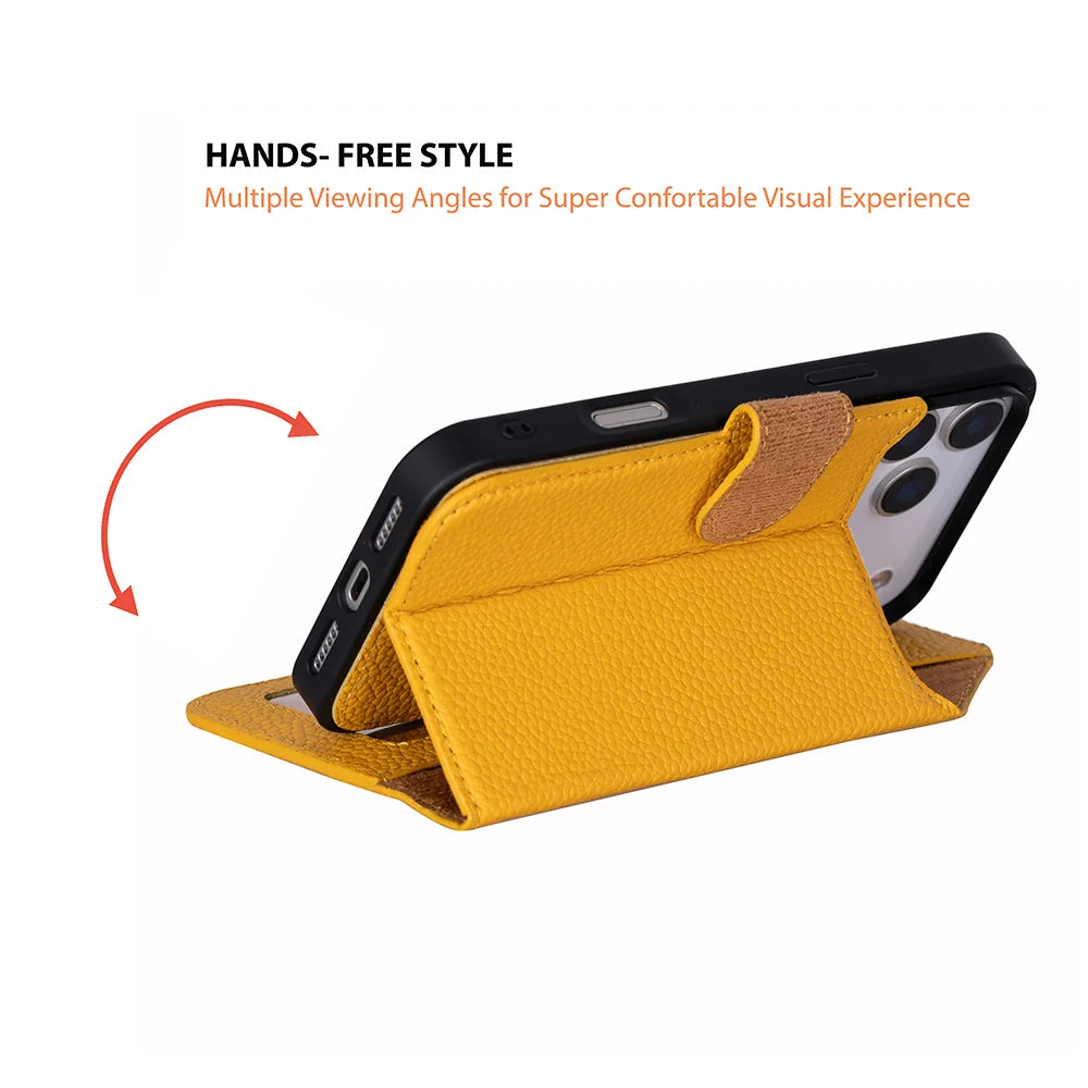 Magic iPhone 18 Pro / 17 Pro Leather Detachable Wallet Case