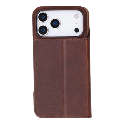 Sonat Leather iPhone 18 Pro / 17 Pro Folio Case