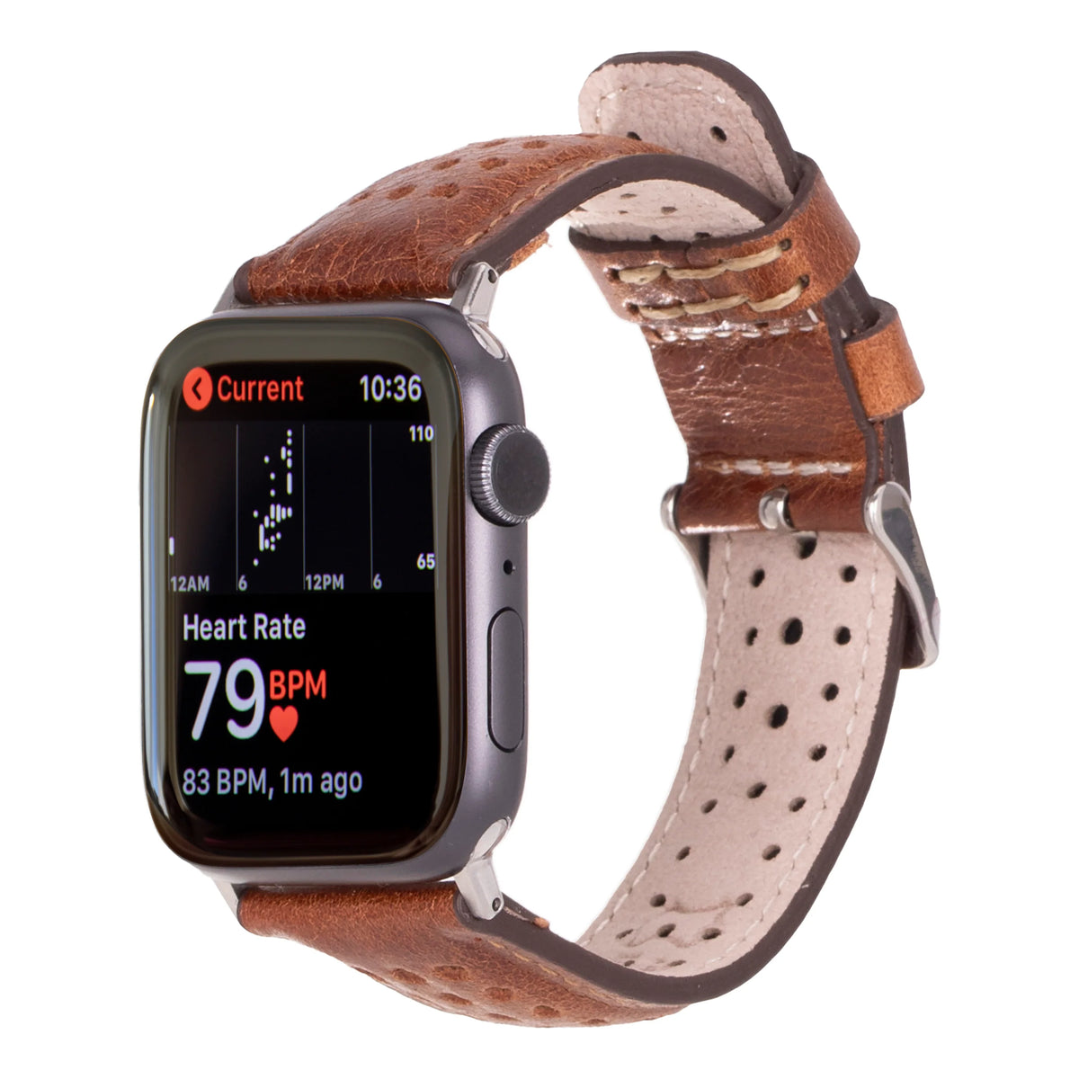87008 Lederarmband für Apple Watch aus echtem Leder