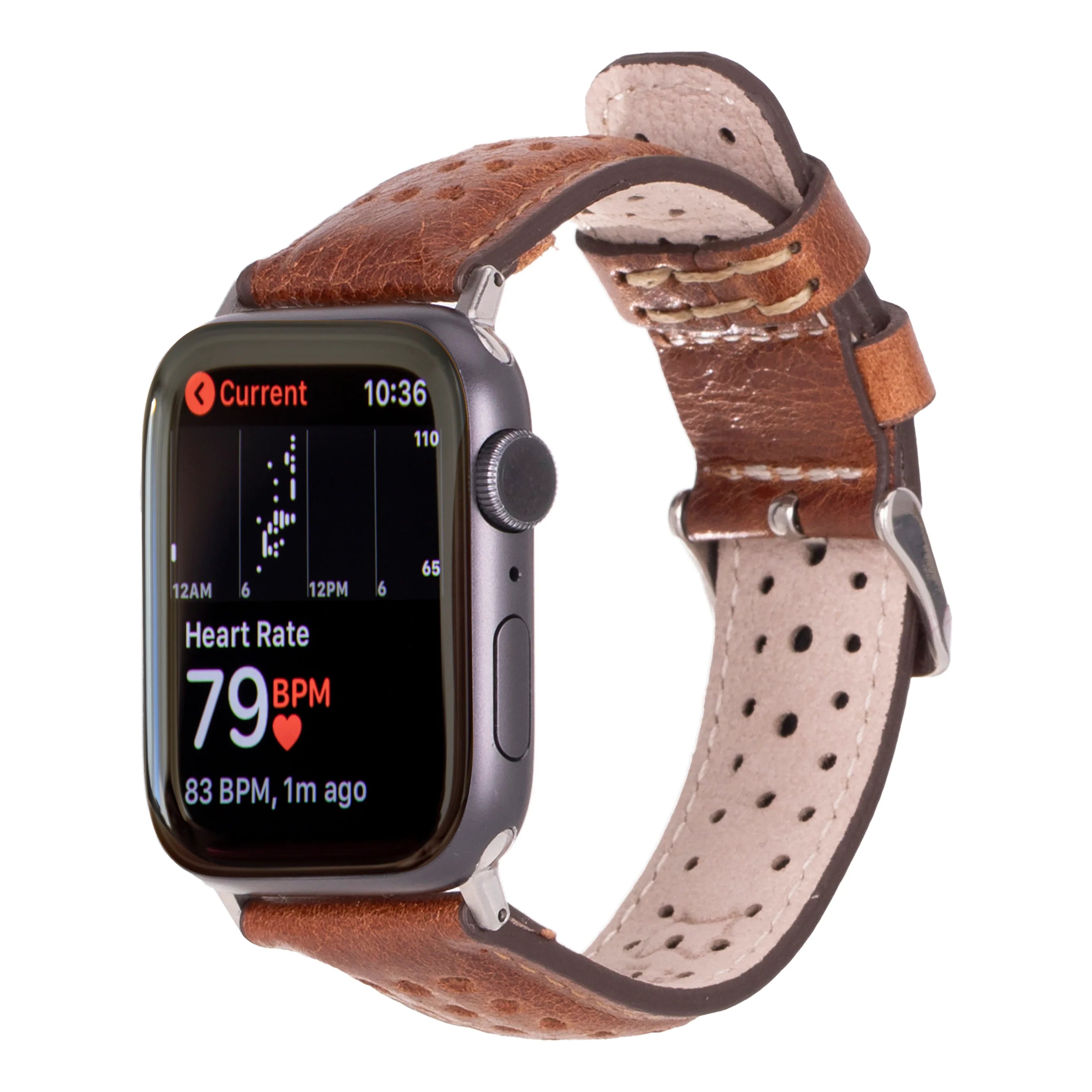 87008 Lederarmband für Apple Watch aus echtem Leder