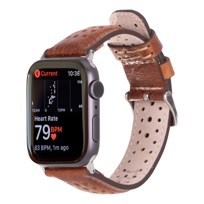 87008 Lederarmband für Apple Watch aus echtem Leder