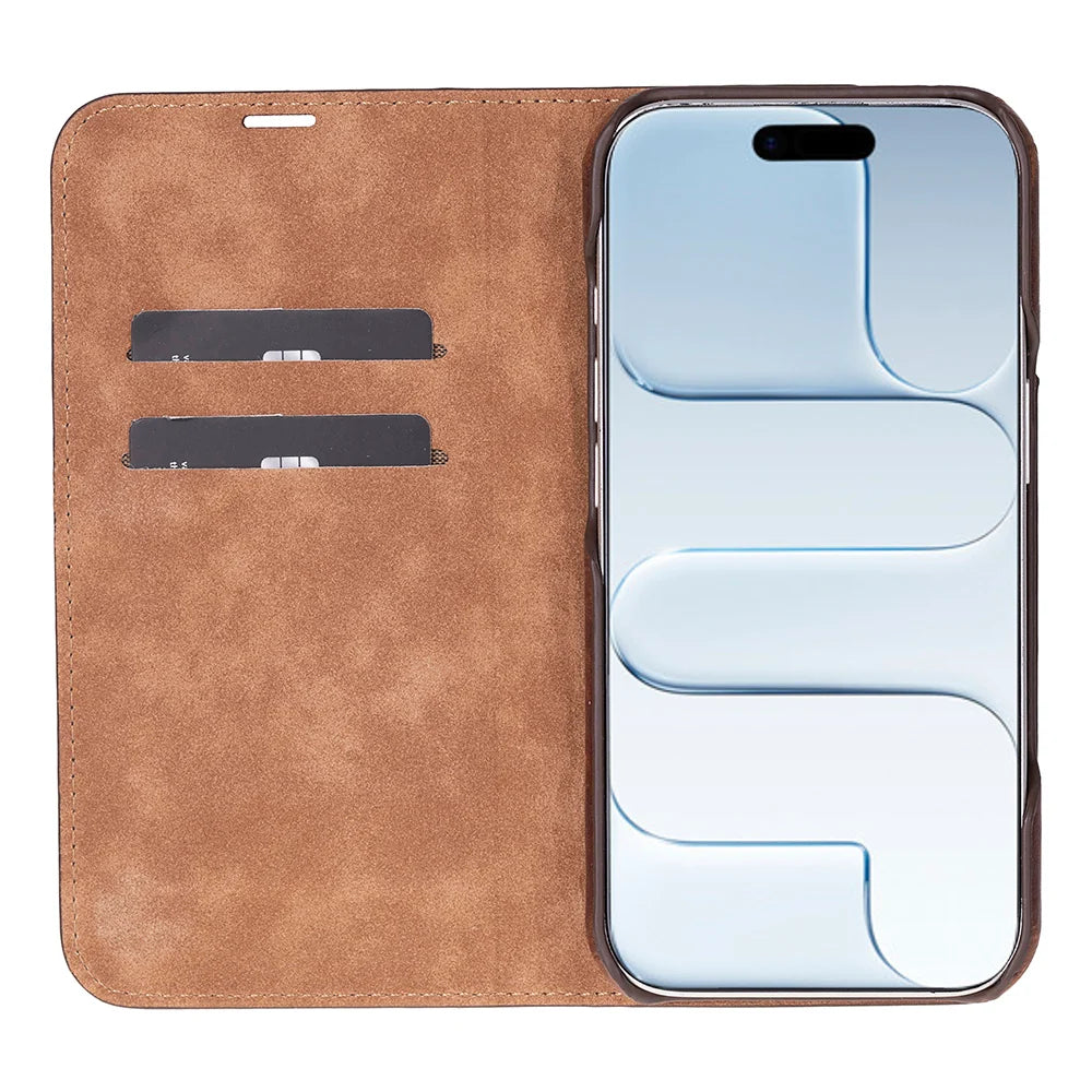 Sonat Leather iPhone 17 Air Folio Case