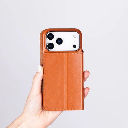 Sonat Leather iPhone 18 Pro Max / 17 Pro Max Folio Case