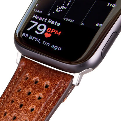 87008 Lederarmband für Apple Watch aus echtem Leder