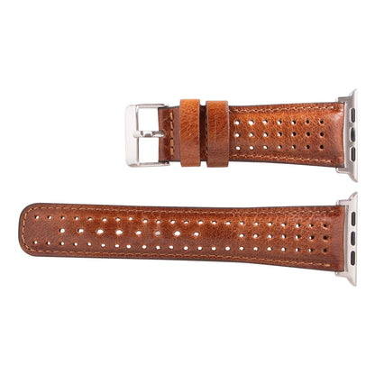 87008 Lederarmband für Apple Watch aus echtem Leder
