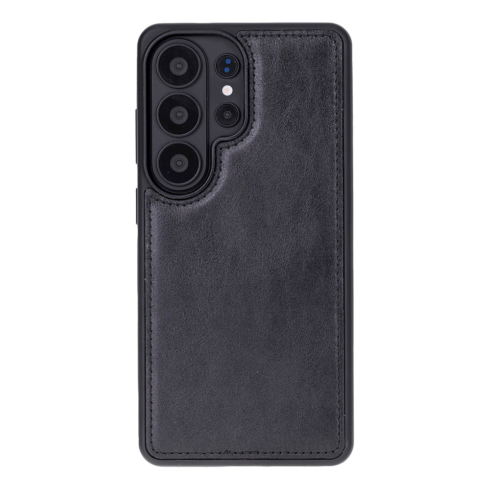 Magic Abnehmbar Leder Wallet Case für Samsung Galaxy S26 Ultra aus echtem Leder
