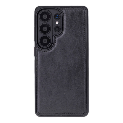 Magic Abnehmbar Leder Wallet Case für Samsung Galaxy S26 Ultra aus echtem Leder