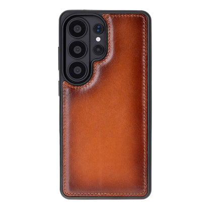 Magic Abnehmbar Leder Wallet Case für Samsung Galaxy S26 Ultra aus echtem Leder