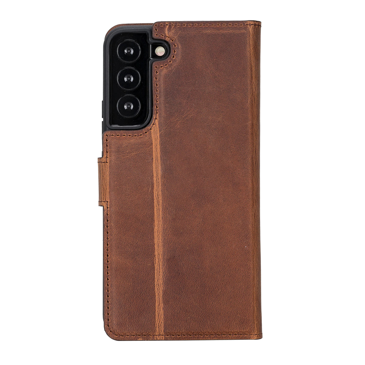 Magic Abnehmbar Leder Wallet Case für Samsung Galaxy S22 Plus aus echtem Leder