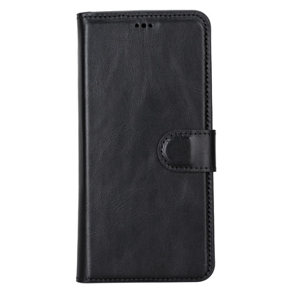 Magic Abnehmbar Leder Wallet Case für Samsung Galaxy S22 Plus aus echtem Leder