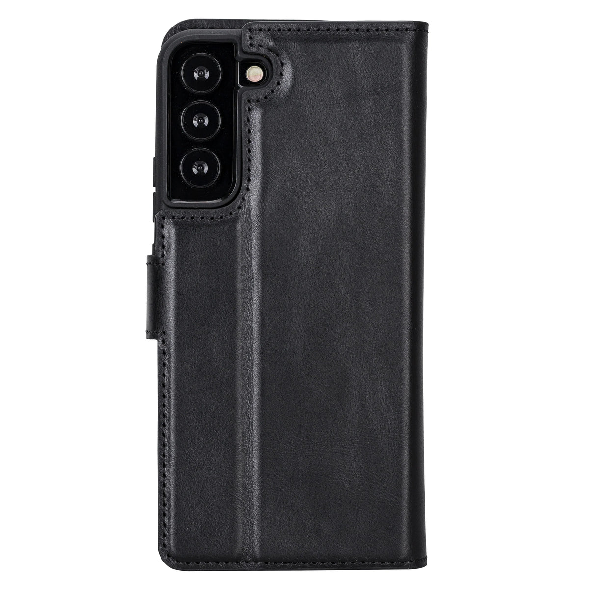 Magic Abnehmbar Leder Wallet Case für Samsung Galaxy S22 Plus aus echtem Leder