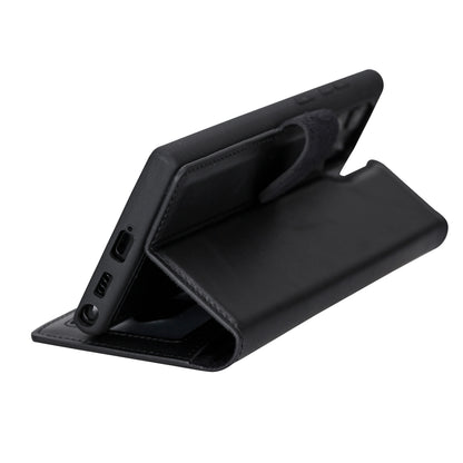 Magic Samsung Galaxy S22 Ultra Leather Detachable Wallet Case