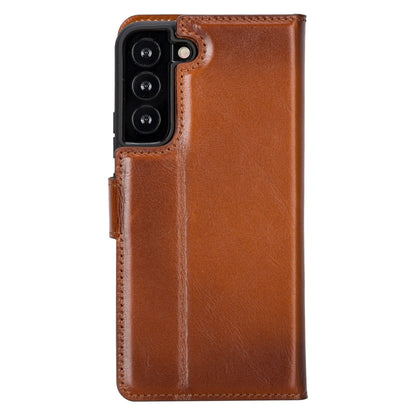 Magic Samsung Galaxy S22 Ultra Leather Detachable Wallet Case