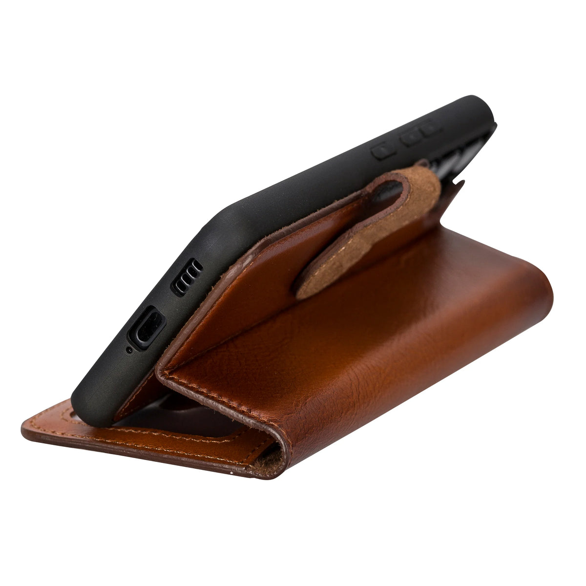 Magic Samsung Galaxy S22 Ultra Leather Detachable Wallet Case