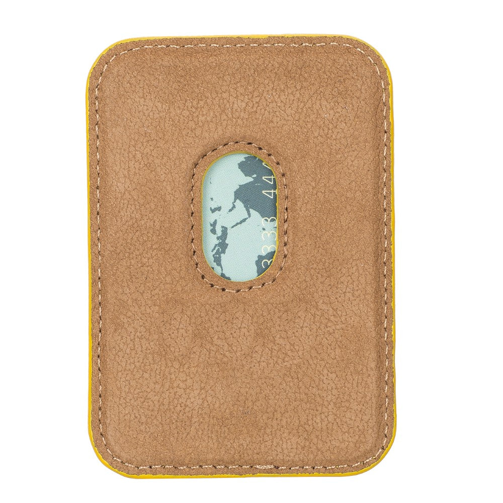 Maggy Leather Magnetic Card Holder