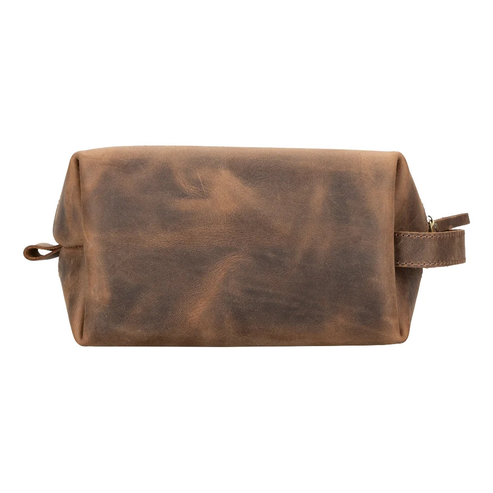 Eve Dopp Kit, X Large Kulturbeutel aus echtem Leder aus echtem Leder