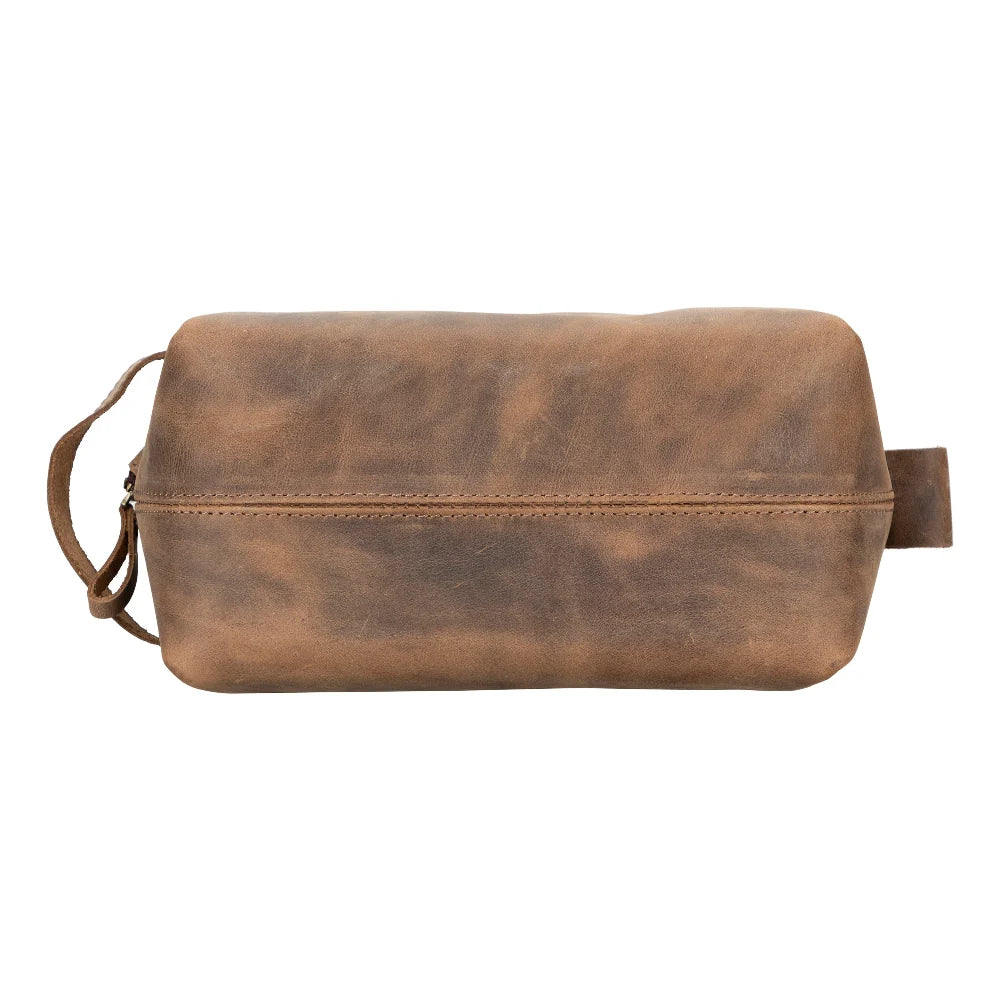 Eve Dopp Kit, Medium Kulturbeutel aus echtem Leder aus echtem Leder
