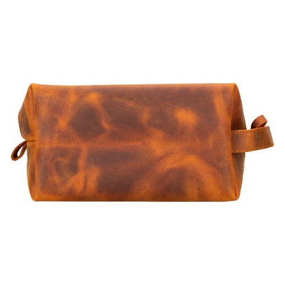 Eve Dopp Kit, Medium Kulturbeutel aus echtem Leder aus echtem Leder