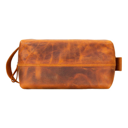 Eve Dopp Kit, Large Kulturbeutel aus echtem Leder aus echtem Leder