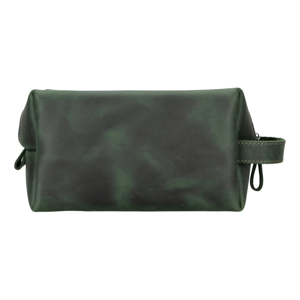 Eve Dopp Kit, Medium Kulturbeutel aus echtem Leder aus echtem Leder