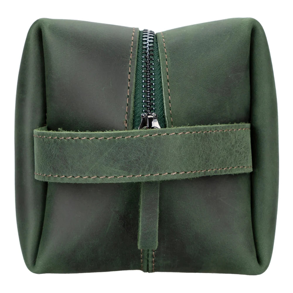 Eve Dopp Kit, Large Kulturbeutel aus echtem Leder aus echtem Leder