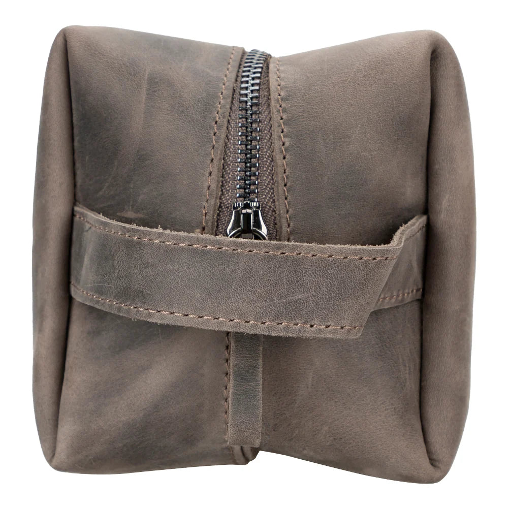 Eve Dopp Kit, Large Kulturbeutel aus echtem Leder aus echtem Leder