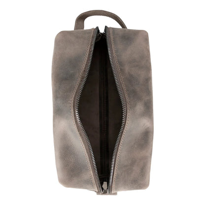 Eve Dopp Kit, Large Kulturbeutel aus echtem Leder aus echtem Leder