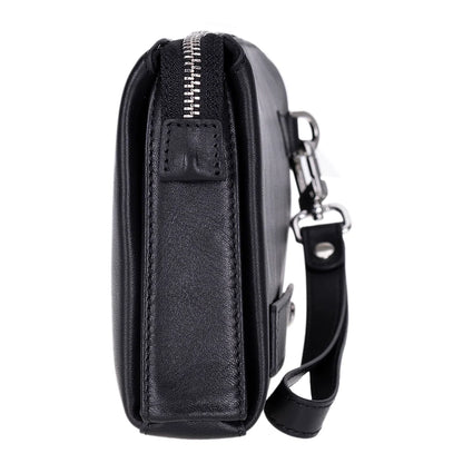 Lupus Leather Clutch Bag
