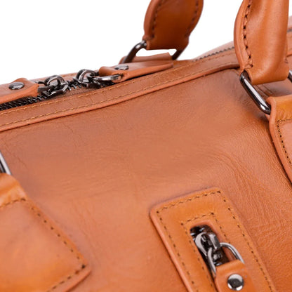 Dolly Wochenend Duffle Weekender aus echtem Leder aus echtem Leder
