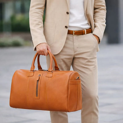 Dolly Wochenend Duffle Weekender aus echtem Leder aus echtem Leder