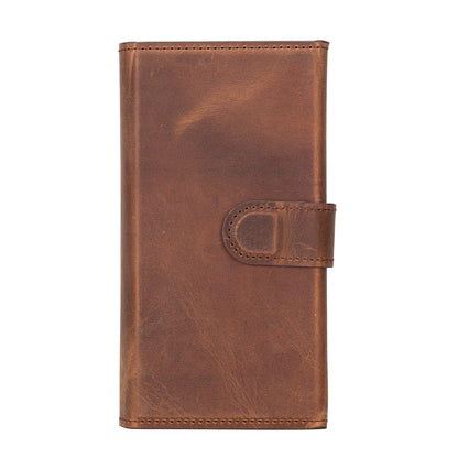 Santa iPhone 14 Pro Leather Detachable Wallet Case