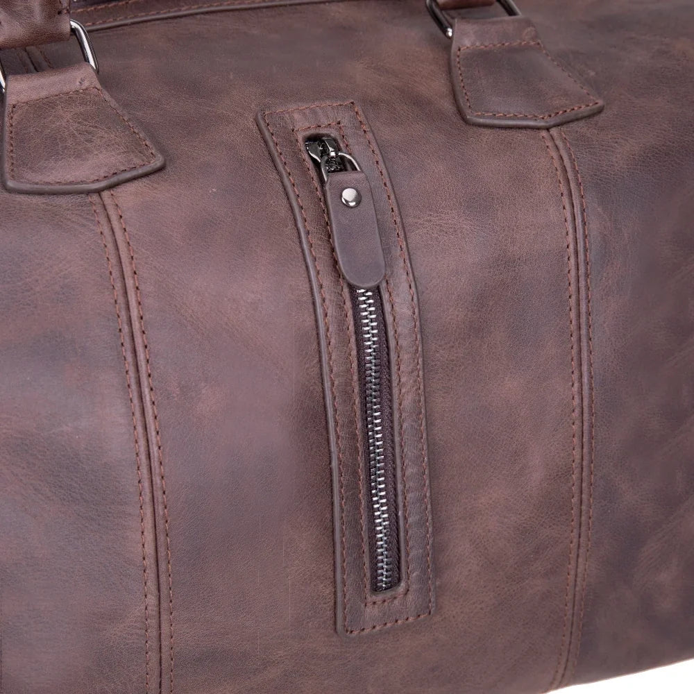 Dolly Wochenend Duffle Weekender aus echtem Leder aus echtem Leder