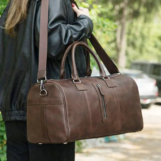Dolly Wochenend Duffle Weekender aus echtem Leder aus echtem Leder