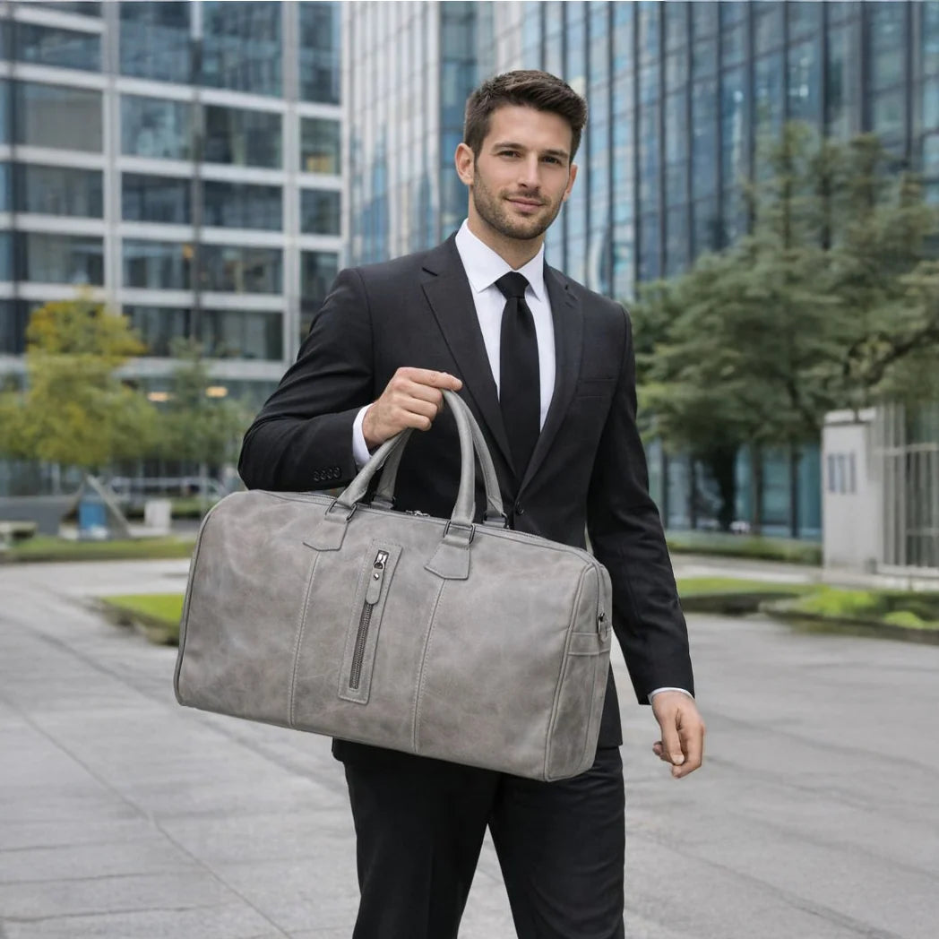 Dolly Wochenend Duffle Weekender aus echtem Leder aus echtem Leder