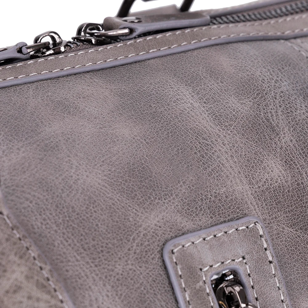 Dolly Wochenend Duffle Weekender aus echtem Leder aus echtem Leder