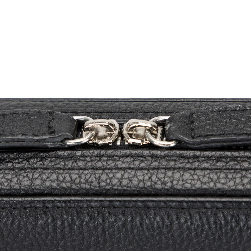 Leather Travel Cable Organizer