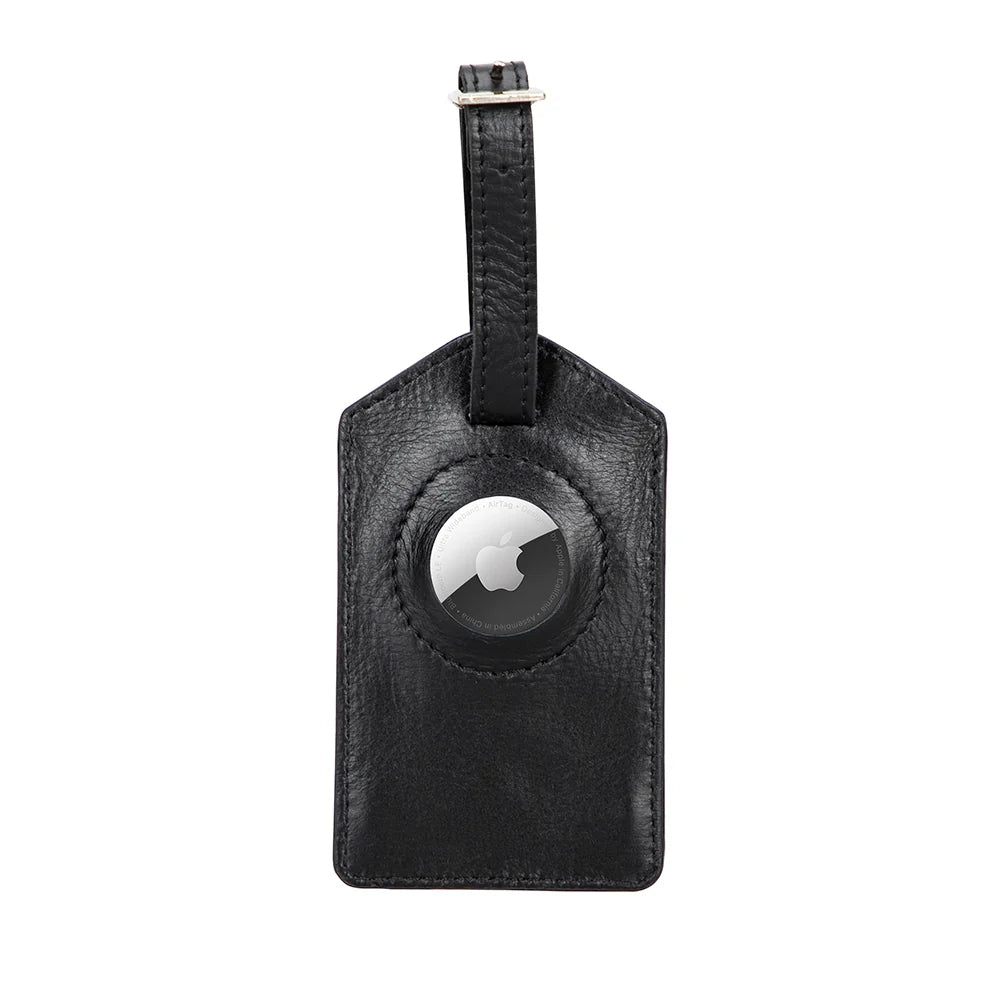 Airconrad Luggage Tag aus echtem Leder aus echtem Leder