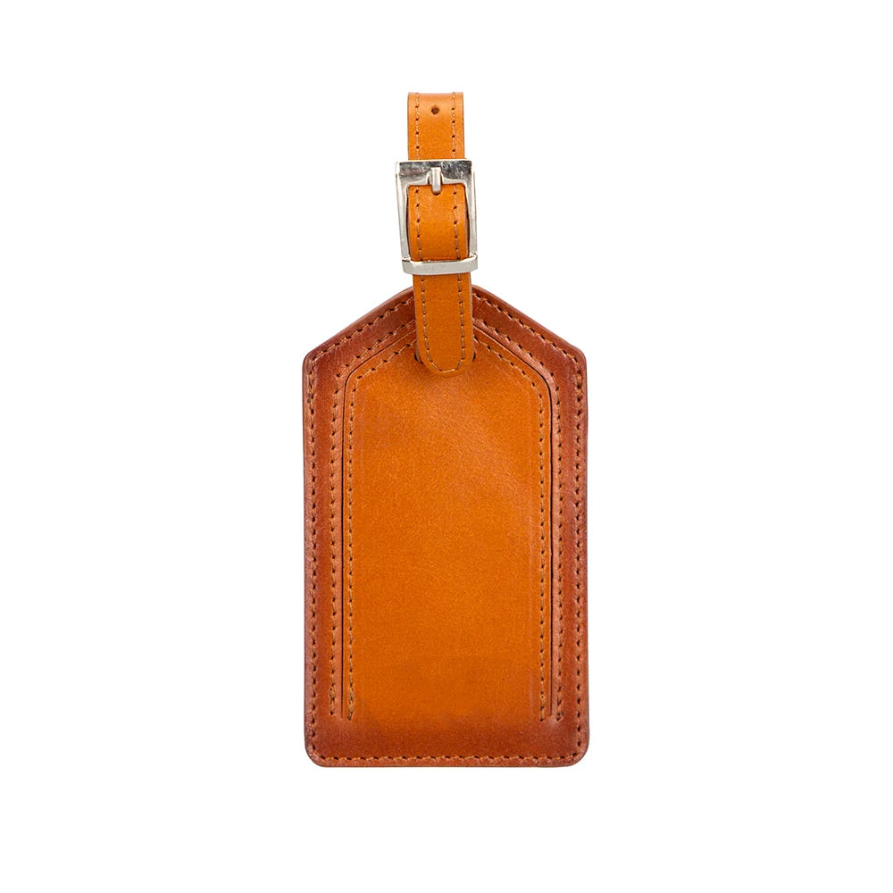 Airconrad Luggage Tag aus echtem Leder aus echtem Leder