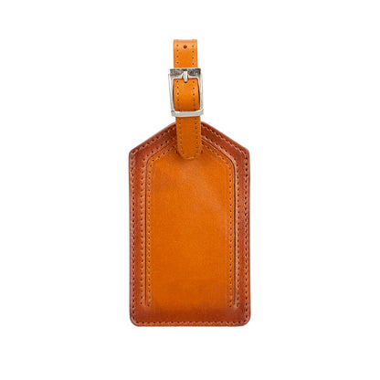 Airconrad Luggage Tag aus echtem Leder aus echtem Leder