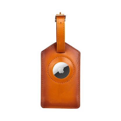 Airconrad Luggage Tag aus echtem Leder aus echtem Leder